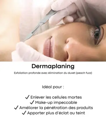 Dermaplaning - Perle et Pivoines