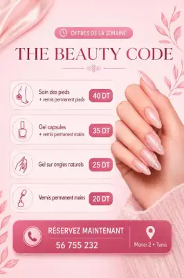 Soin des Pieds + Vernis Permanent