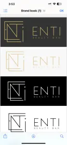Logo de Enti Beauty Bar