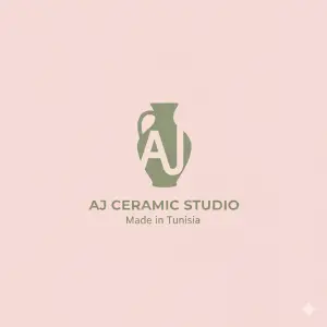 Logo de AJ CERAMIC studio