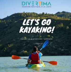 Logo de divertima kayak zaghouan