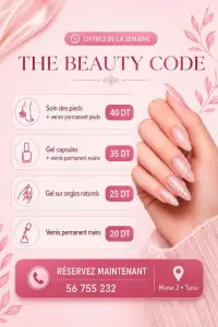 Logo de The beauty code